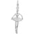 Sterling Silver Ballet Charm
