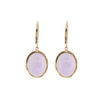 14KY LAVENDER JADEITE DANGLE EARRINGS