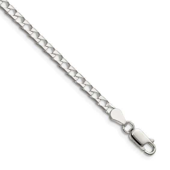 STERLING 3.25MM DIA CUT SQUARE