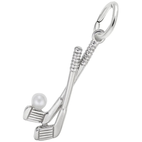 Sterling Silver Golf Clubs Charm