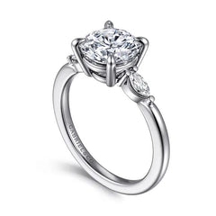 14K White Gold Avah .30CTW Engagement Ring