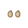 14KY OPAL STUD EARRINGS