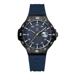 GLOCK GW-15-2-22 Gunmetal Chronograph Watch with Metal Band