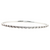 14kt White Gold .53ctw Diamond X Flex Bangle