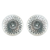 S/S CIRCLE CONCHO EARRINGS S