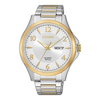 Citizen Quartz Two Tone Day/Daye with White Dial BF2005-54A