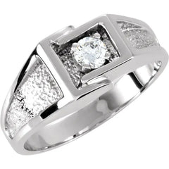 STU797 14k wg .23 ct G Si-1 ge