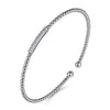 14K White Gold Bujukan Bangle