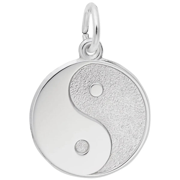 Sterling Silver Yin Yang Charm