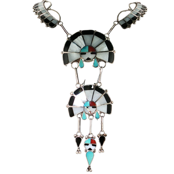 S/S ZUNI SUN CHIEF NECKLACE