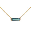 14K YG APPROX 1CTW HIJ VS2/SI1 NECKLACE 17"