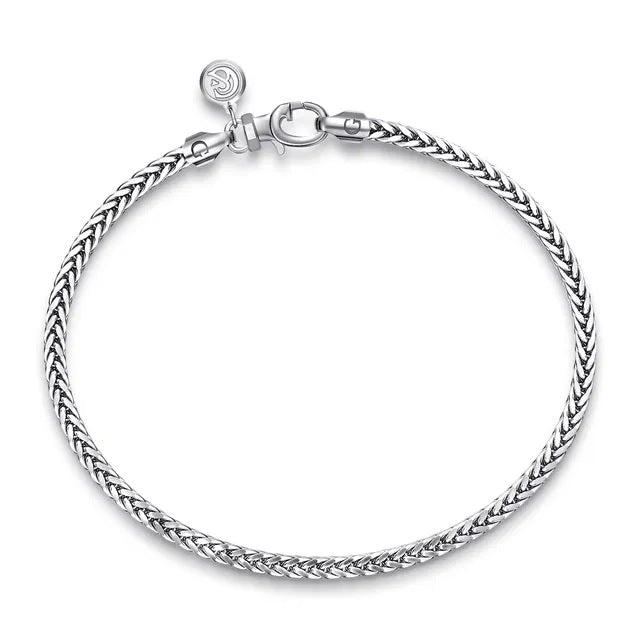 Sterling Sliver Wheat Bracelet 8.5in