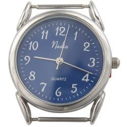 18MM ROUND WATCH LAPIS DIAL