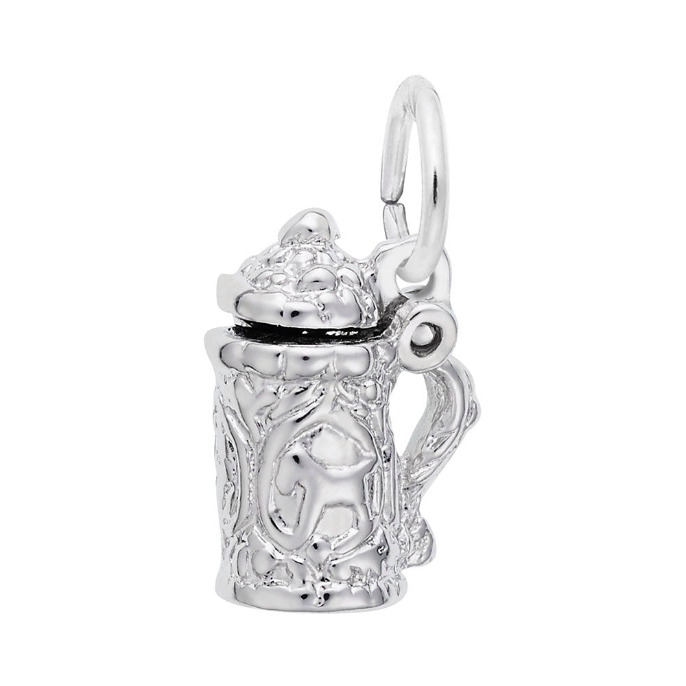 Sterling Silver Beer Stein Charm