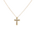 14KY 18" LINK CHAIN W/ CROSS