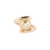18KT RG GOLD LIP SSP 10MM BYPASS RING