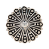 Estate: Sterling Silver Signed Navajo Belt Buckle