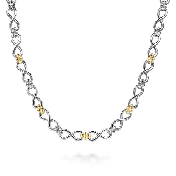 BUJUKAN STERLING 14K YG INFINI