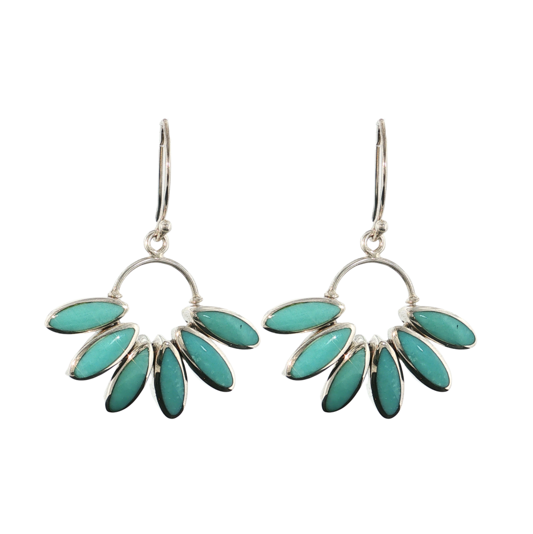Sterling Sliver Turquoise Earrings
