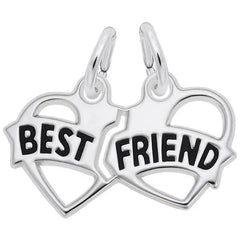 Sterling Silver Best Friends Charm