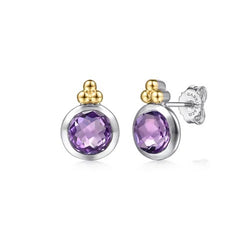 Bujukan Sterling Silver Amethyst Earrings 5.05CT