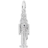 Sterling Silver Nutcracker Charm.