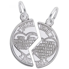 Sterling Silver Mizpah Charm