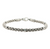 Estate Sterling Sliver Lagos Caviar Bracelet 7in