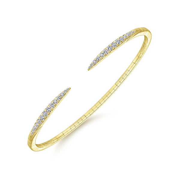 DEMURE 14K YG .50CTW G-H SI+ D