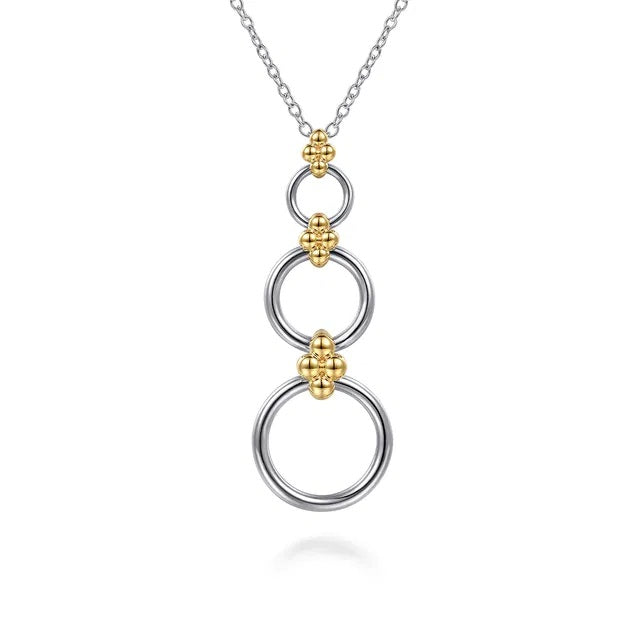 BUJUKAN STERLING 14K YG LINK P