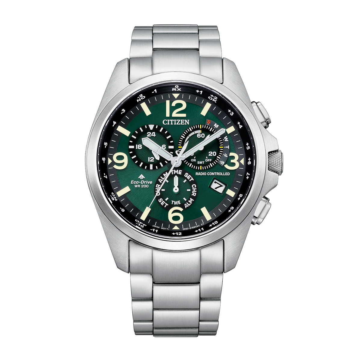 Citizen Eco Drive Promaster Radio Controlled Watch Green Dial CB5921-59X