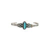 S/S TURQ BABY BANGLE