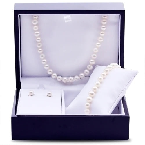 Sterling Sllver Freshwater Pearl Set