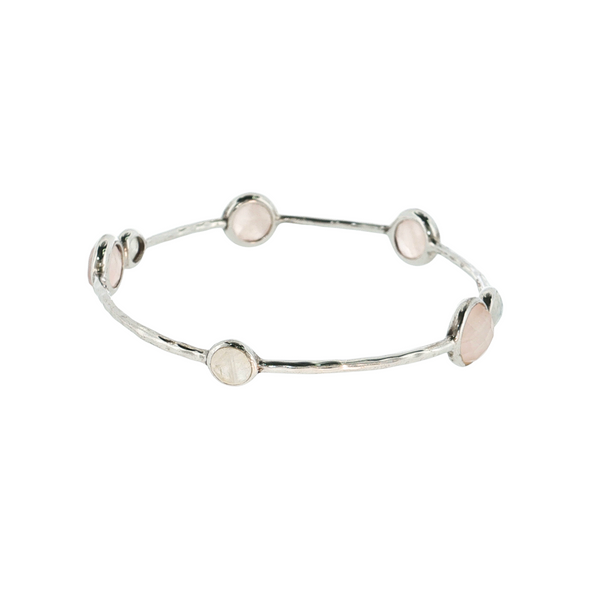 S/S QUARTZ BANGLE