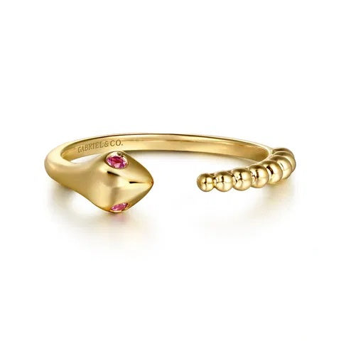BUJUKAN SERPENTINA 14K YG .04C.