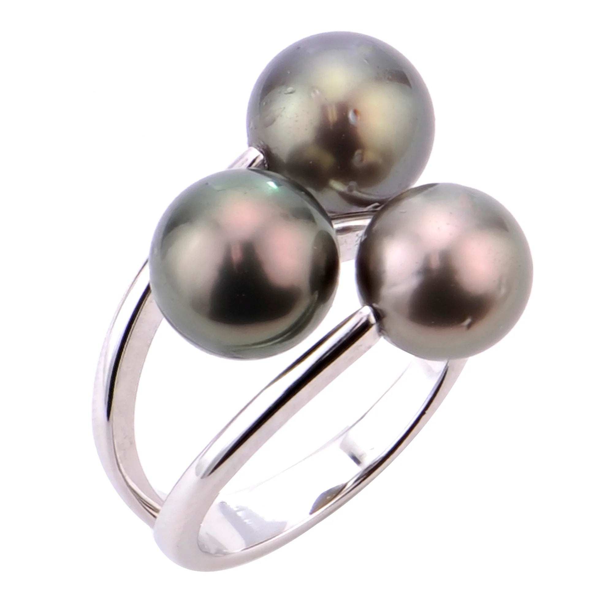 Sterling Silver Tahitian Pearl Ring