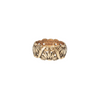 Estate 14kt Yellow Gold Vintage Daisy Band