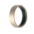 14K YG FLAT 6MM W/4MM CRUSHED