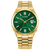 Citizen Gold Tone Tsuyosa Green Dial Watch NJ0152-51X