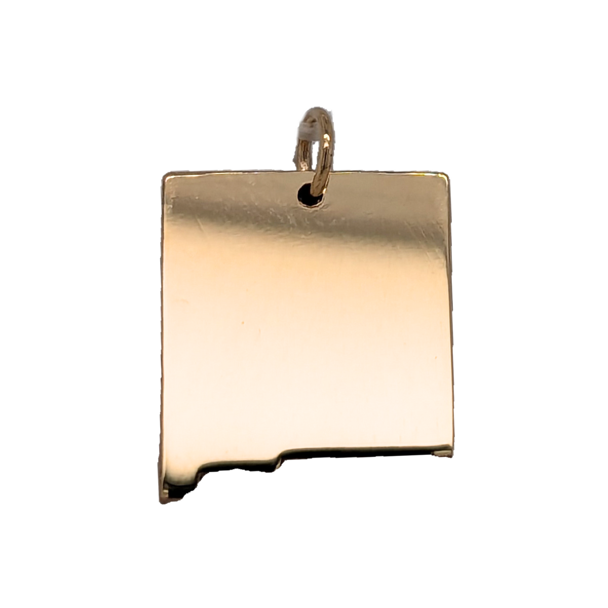 14K Yellow Gold New Mexico State Charm