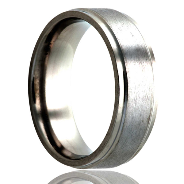 TITANIUM 8MM POLISHED EDGE SAT