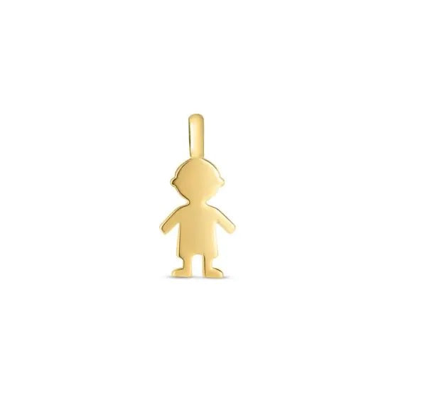 14K YG BOY  CHARM