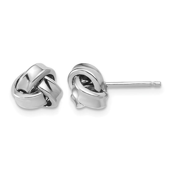 Leslie's Sterling Silver Love Knot Studs