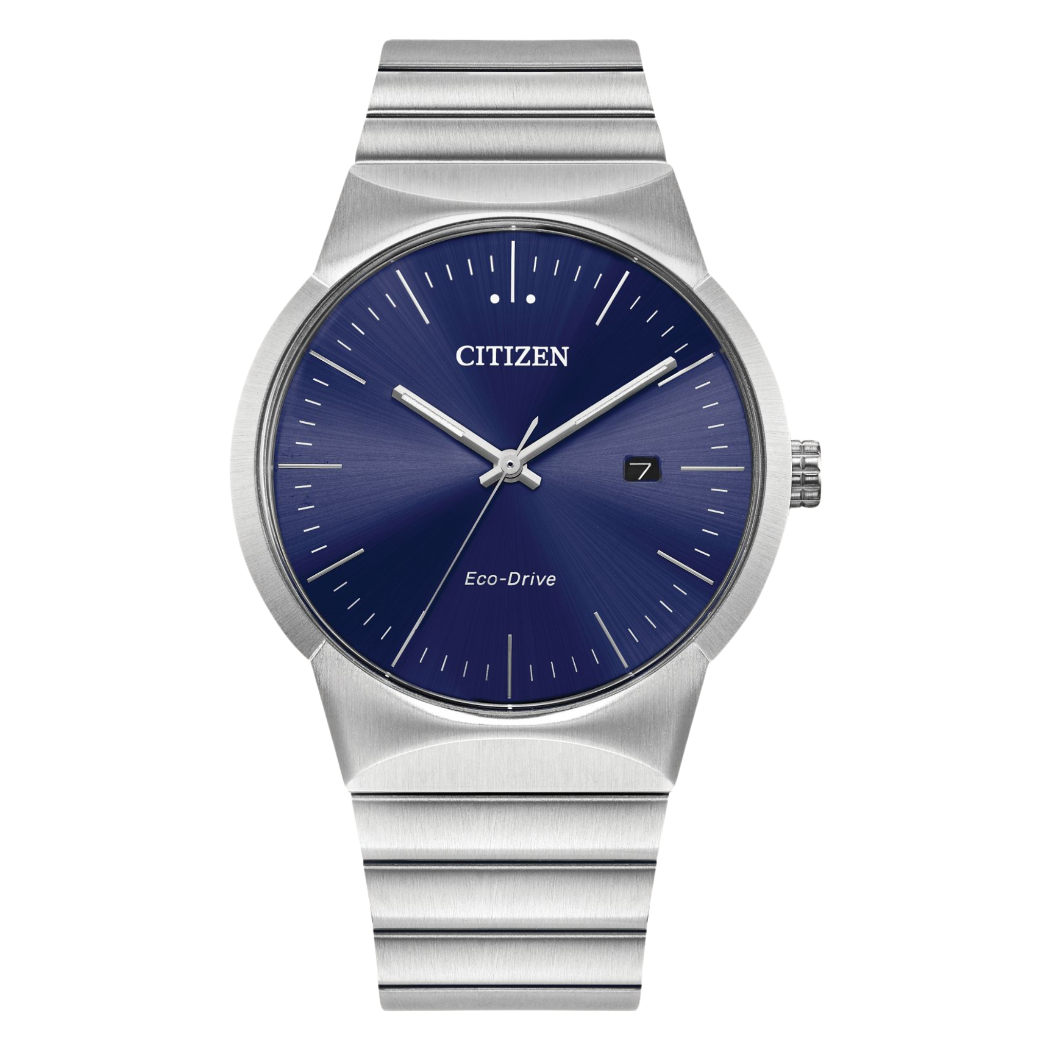 Citizen Eco Drive Axiom Watch with Blue Dial BM7580-51L