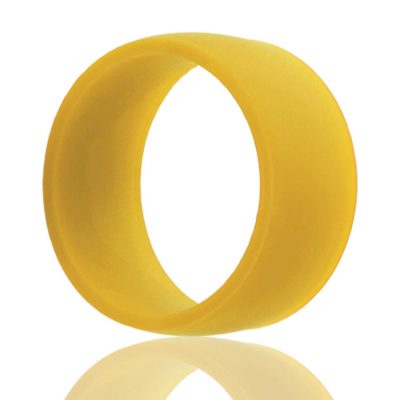 YELLOW SILICONE BAND SIZE 10