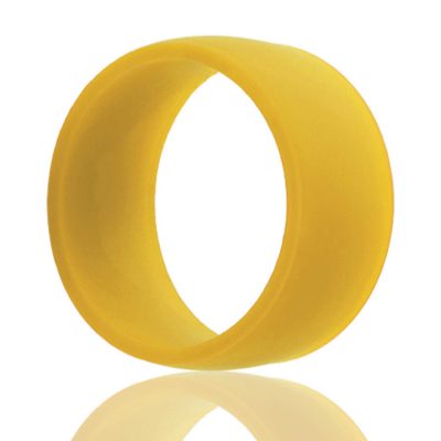 YELLOW SILICONE BAND SIZE 8