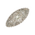 Estate 18kt White Gold Antique 2ctw Diamond Brooch