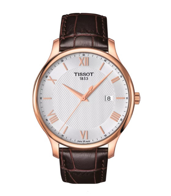 TRADITION 42MM BROWN LEATHER R.