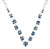 Sterling Silver Eithiopian Opal Necklace & Earring Set