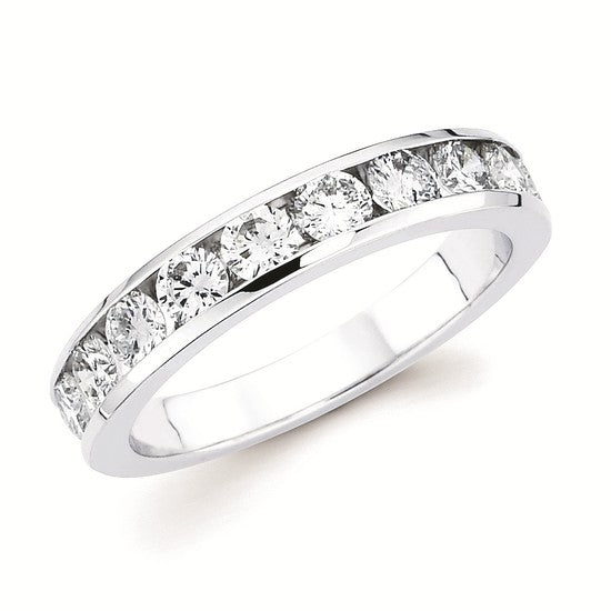 14K WG 1.00CTW I I1 CHANNEL BA